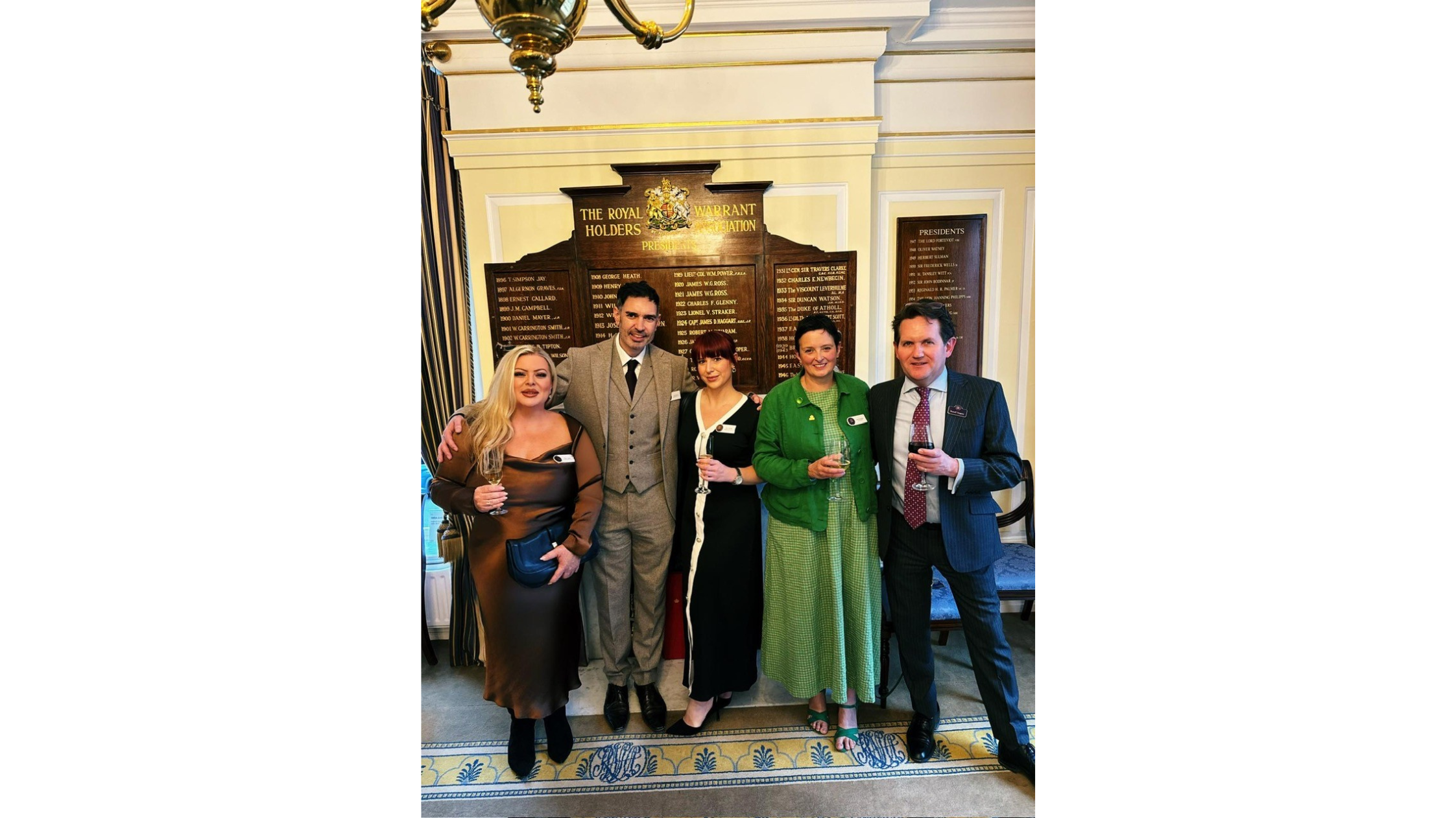 Royal Warrant Holders Association Reception